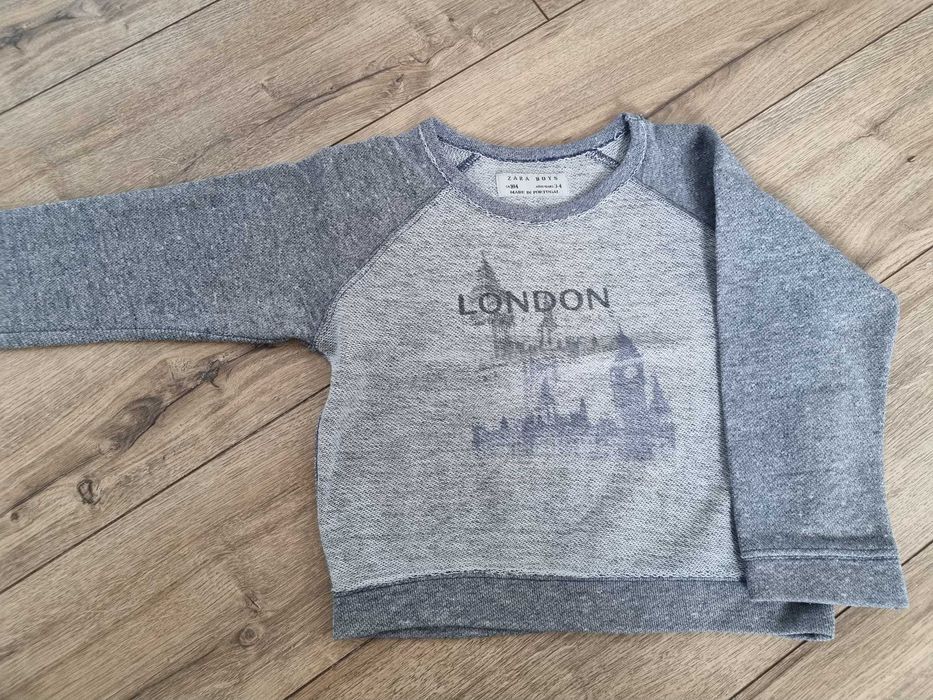 Zestaw chłopiec 104/ bluza Zara /T-shirt Lego, spodnie