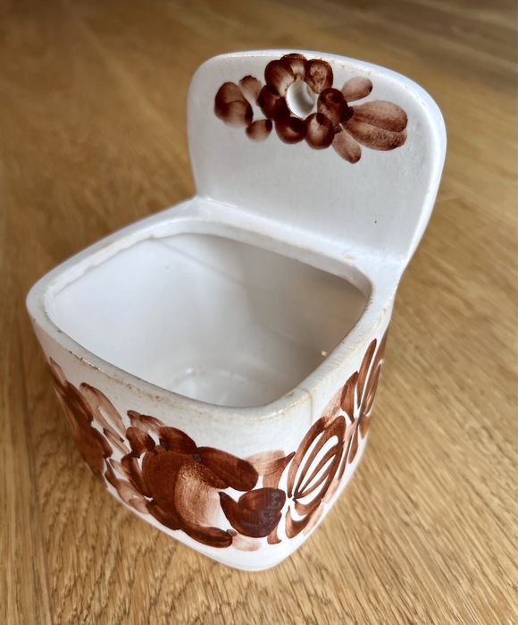 Porcelanowy pojemnik/solniczka