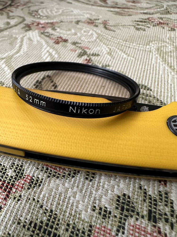 Nikon L37c, L37, L1A, L39 52mm латунні світлофільтри. Оригінал