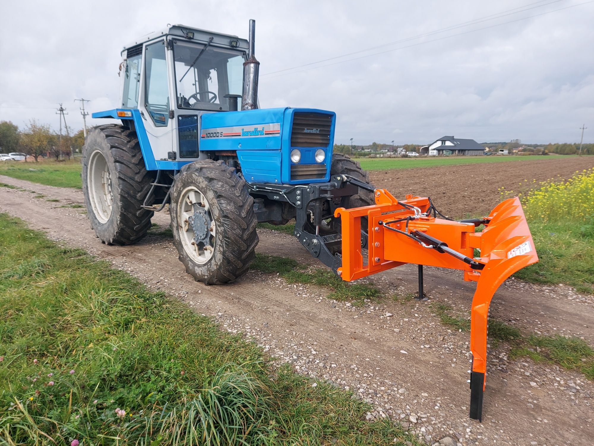 Pług do śniegu prosty hydrauliczny do traktora TUZ/EURO