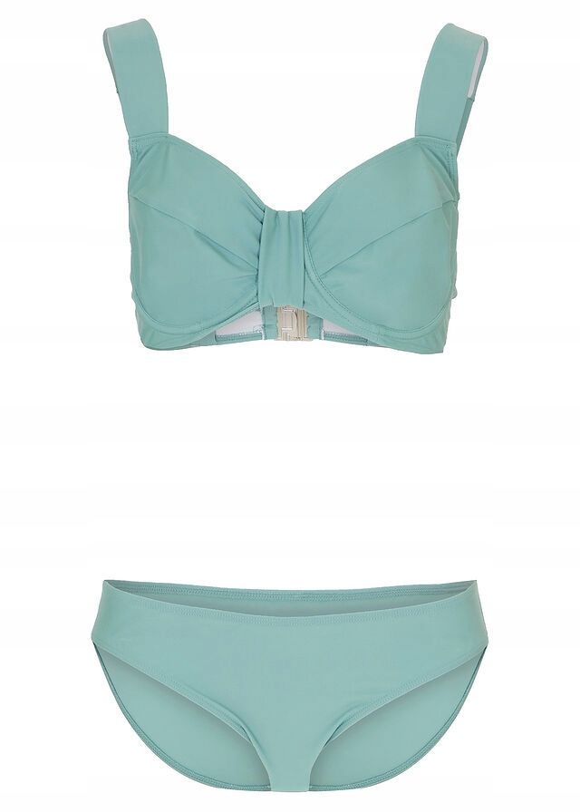 B.P.C bikini typu minimizer zieleń szałwii ^48 (95E)