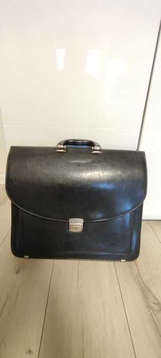 Duża teczka , aktówka Vintage PRL