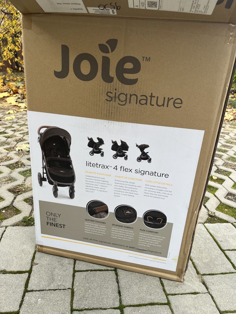 Wzózek spacerówka Joie signature noir