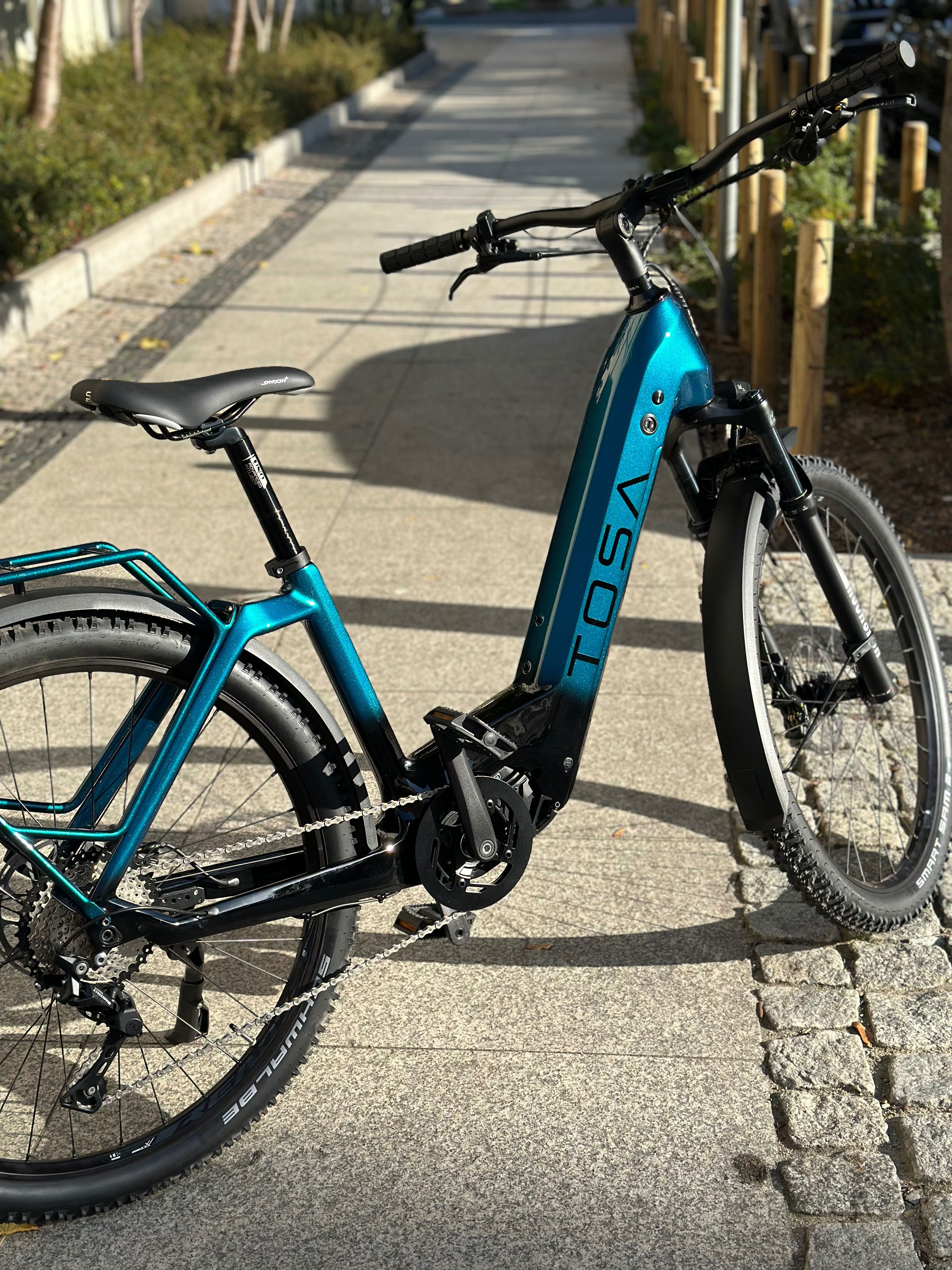 Rower elektryczny TOSA G-RAV 720 wh, trekking 2024 fv