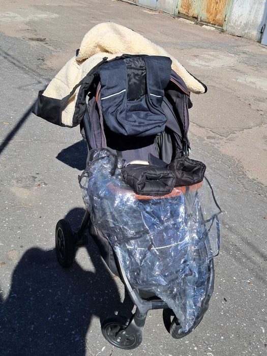 Коляска-трансформер Baby Design Look, багатофункціональна, Польща