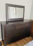 Komoda brw wenge wraz z lustrem