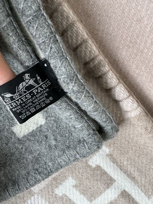 Nowy zestaw hermes avalon koc poduszki kaszmir wepna merino