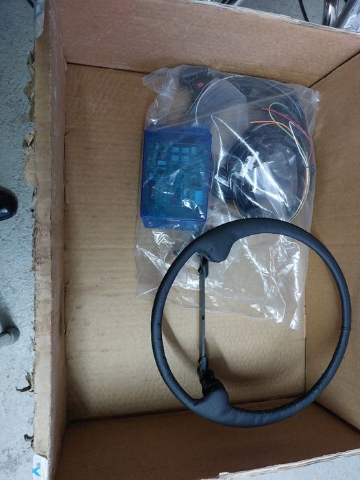 Adaptaçâo acelerador e travâo manual