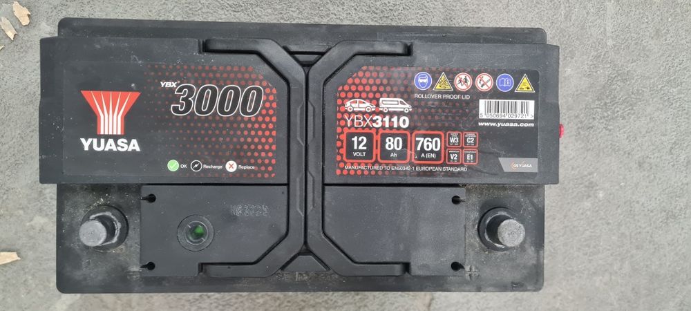 Akumulator yuasa 80ah
