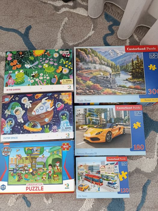 Пазли Dodo та інші на 3-8 років різні