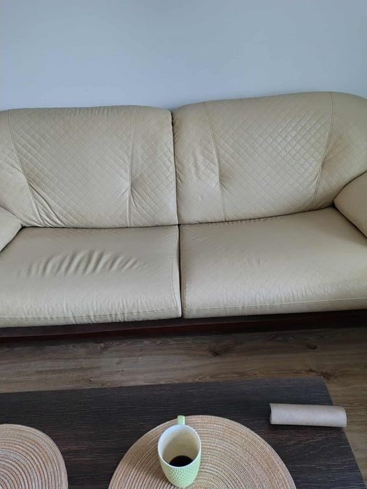 Meble do salonu z eko skóry
