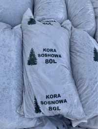 Kora sosnowa 80l