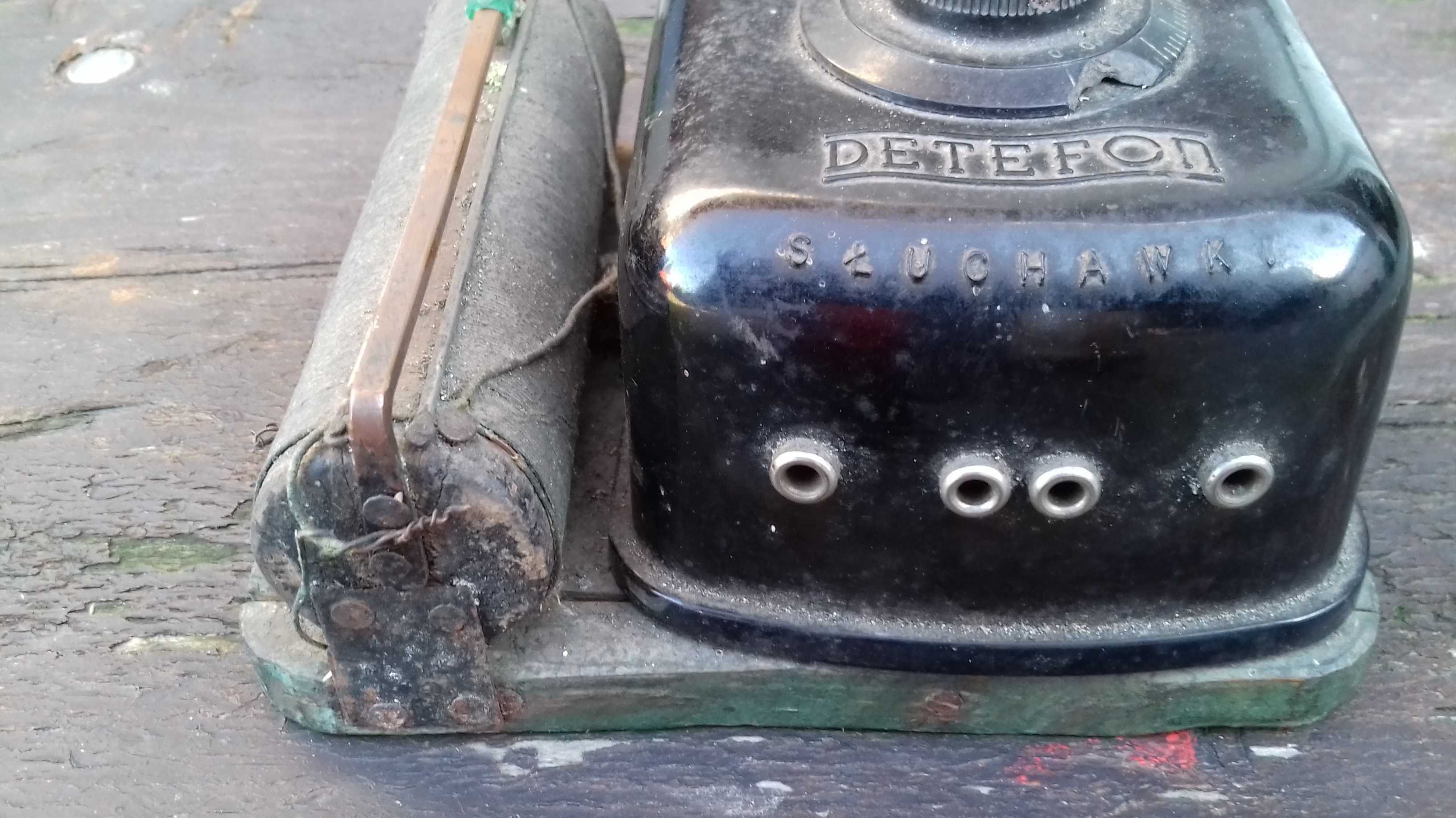 stare radio kryształkowe detefon
