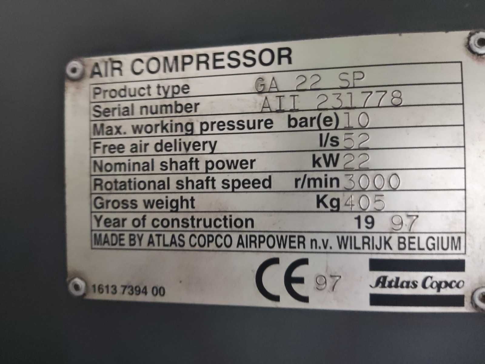 Compressor GA 22