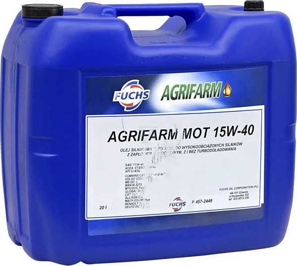 Olej silnikowy Fuchs Agrifarm MOT 15W40 20 l