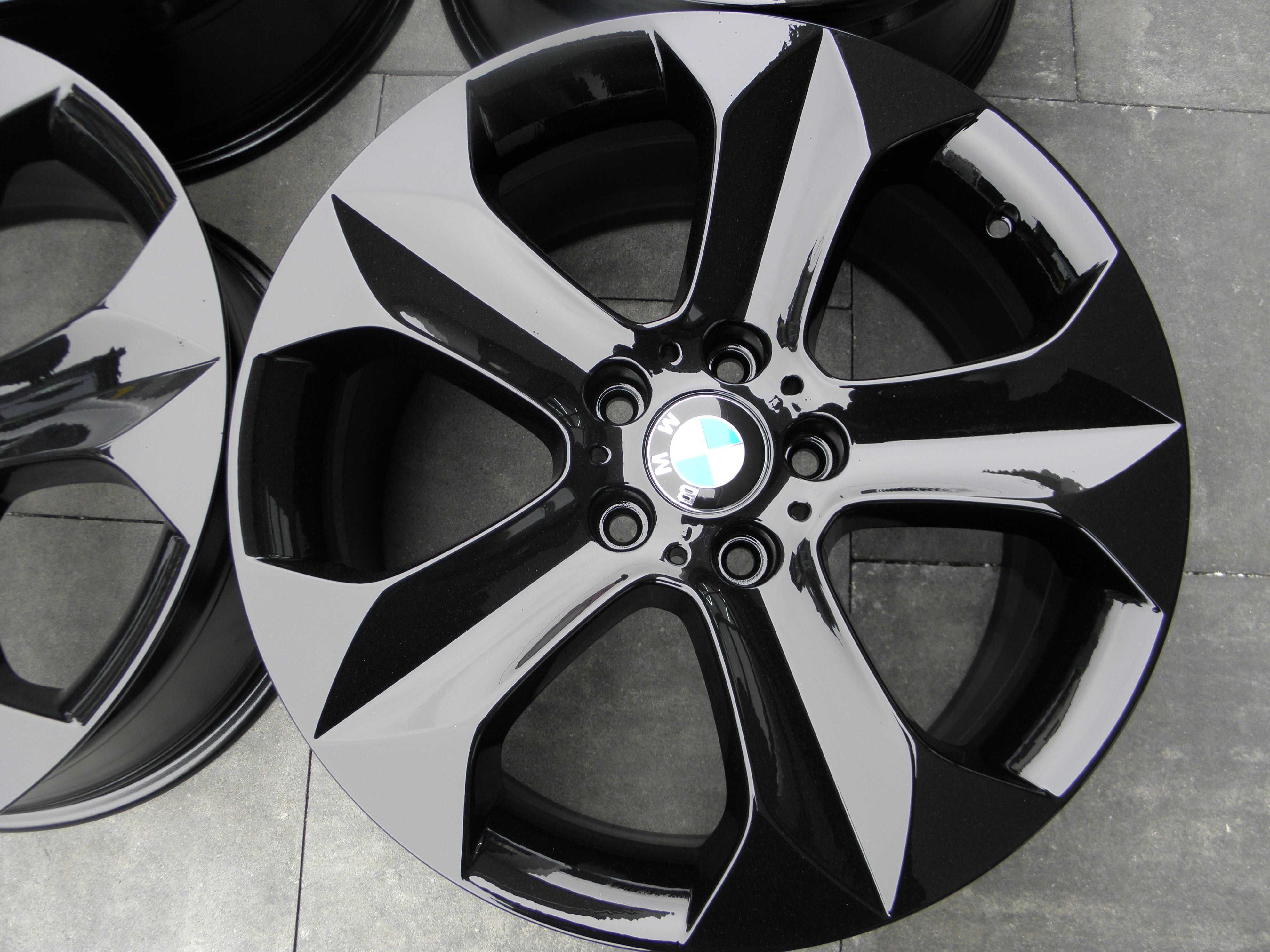 Felgi 19 BMW X6 F16 E71 5x120 ET18 ET48 Styling 232 czarny połysk
