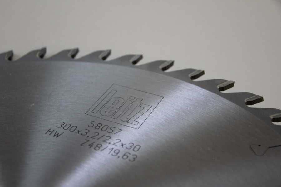 Диск подрезной (пила) Leitz (Германия), диаметр посадочный 20 мм.