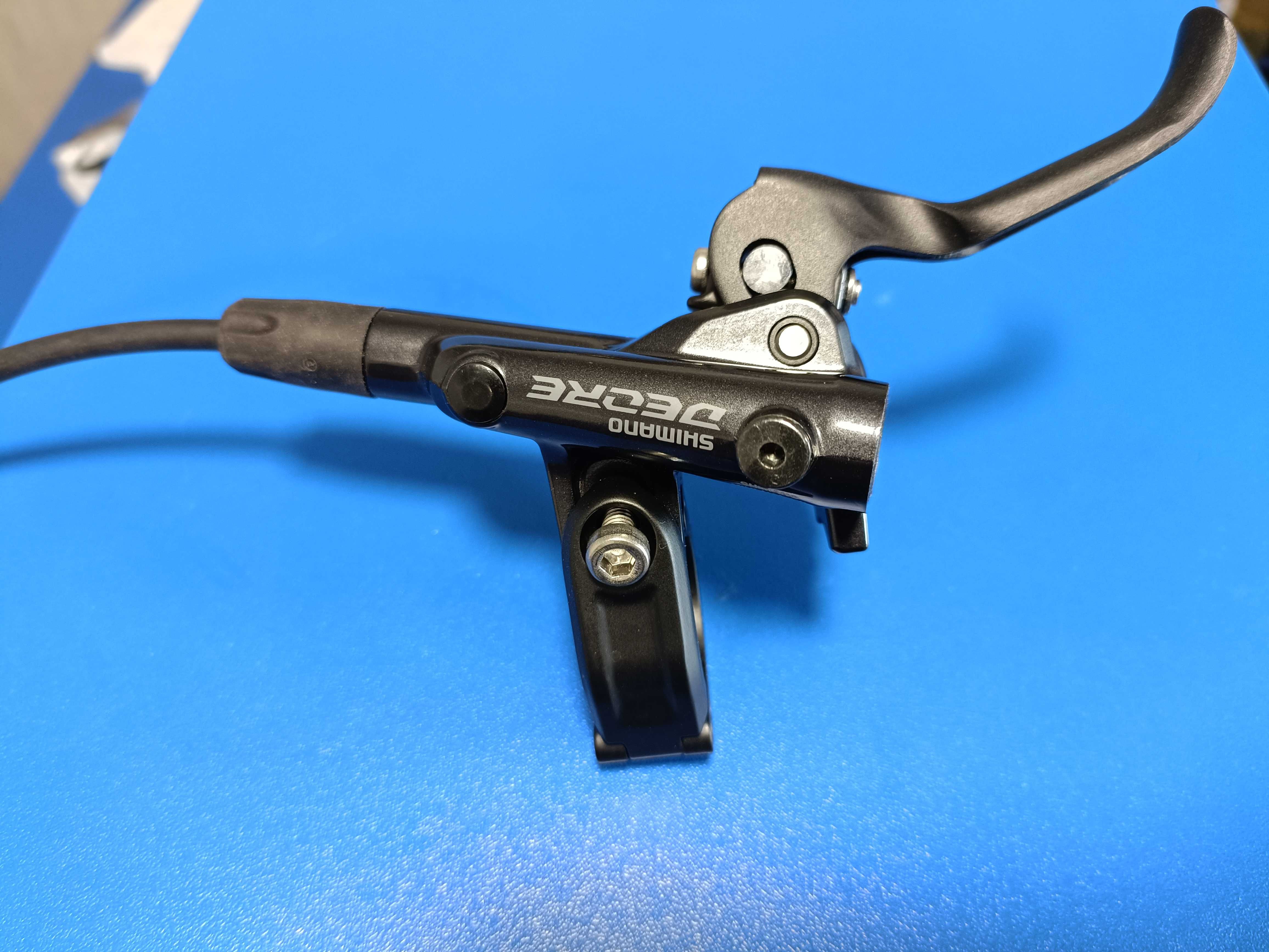 Тормоз гидравлический Shimano Deore M6100 передний+задний/Адаптеры