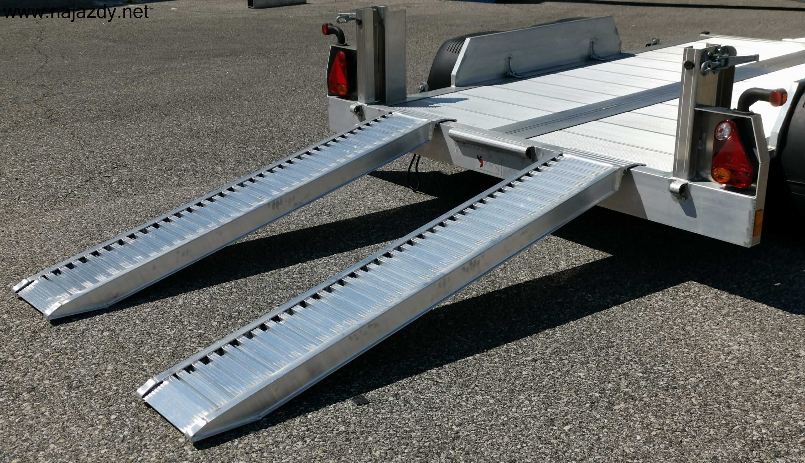 Najazdy Aluminiowe 2,5m 4,5t Cert. CE/Gwarancja/Dostawa 0zł