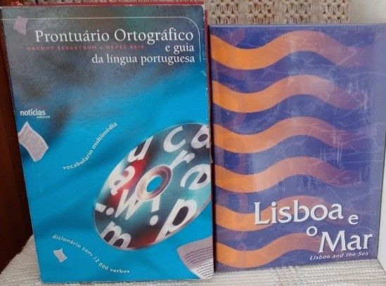 Prontuário ortográfico e Lisboa e o Mar - desde