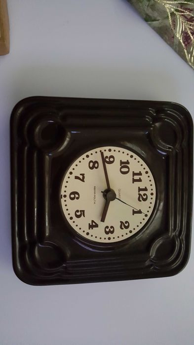 Zegar ceramiczny wiszący prl