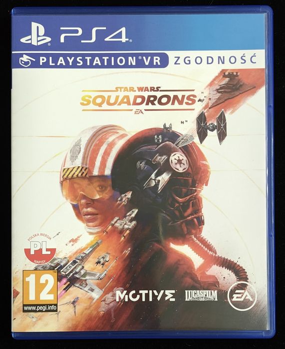 Star Wars Squadrons PL na PS4 i PS5 oraz PSVR Gra po polsku BDB stan