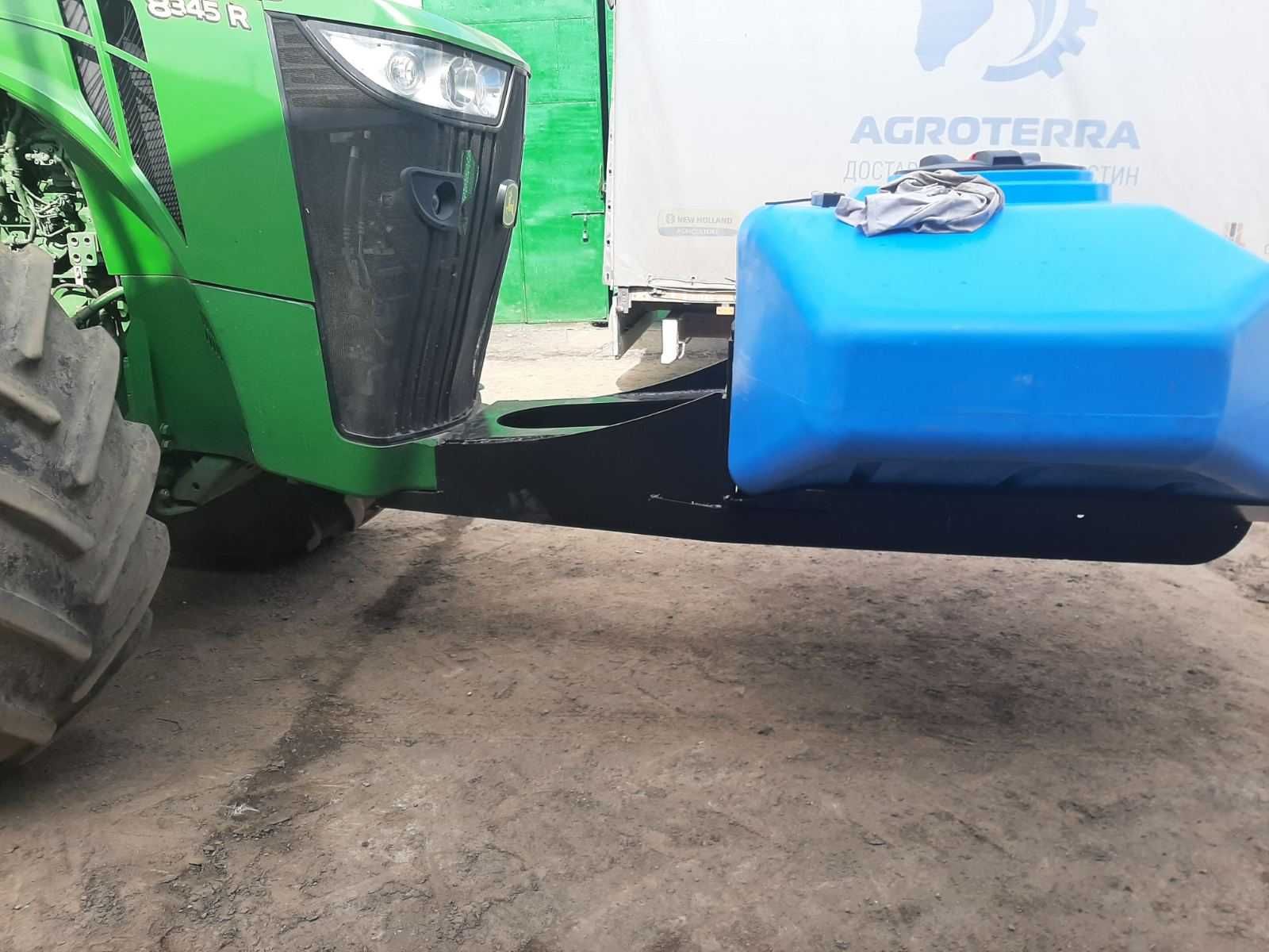 Бак з кріпленням для РКД 1600 л/фронтальний бак