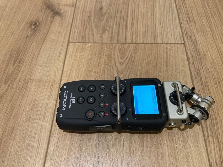 Gravador portátil Zoom H5 com Microfone Stereo