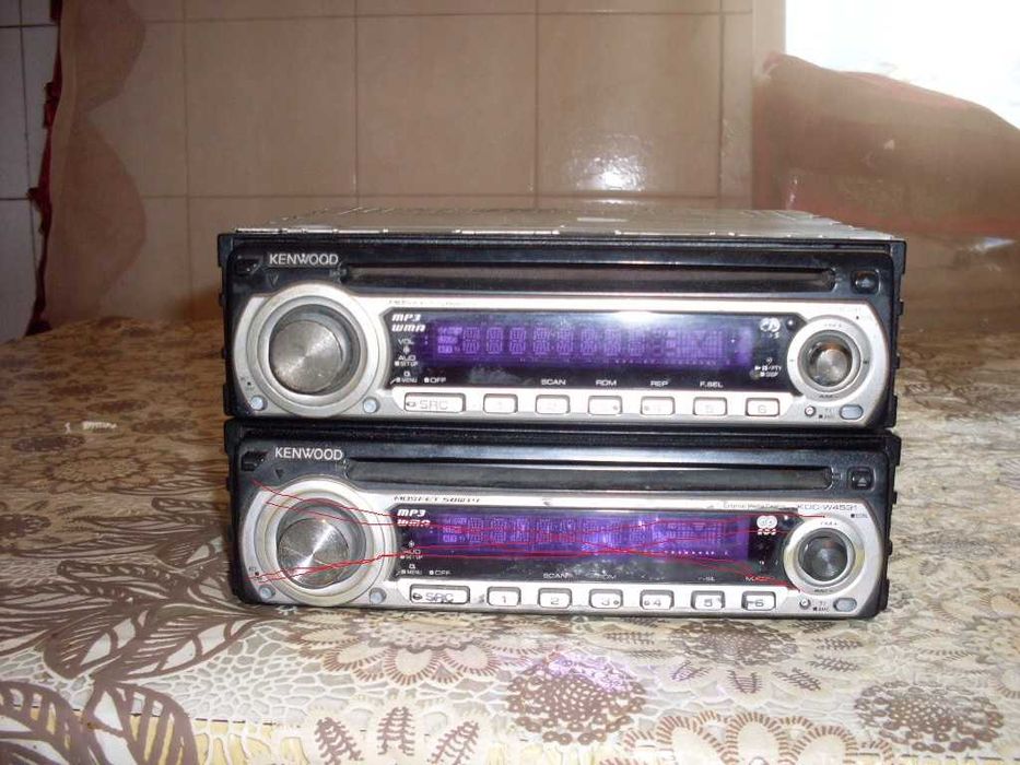 продам автомагнитлу kenwood KDC-W4031+ FM трансмітер