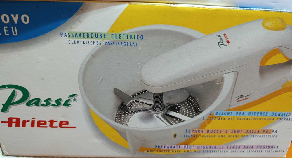 Passe-vite eletrico (puré)
