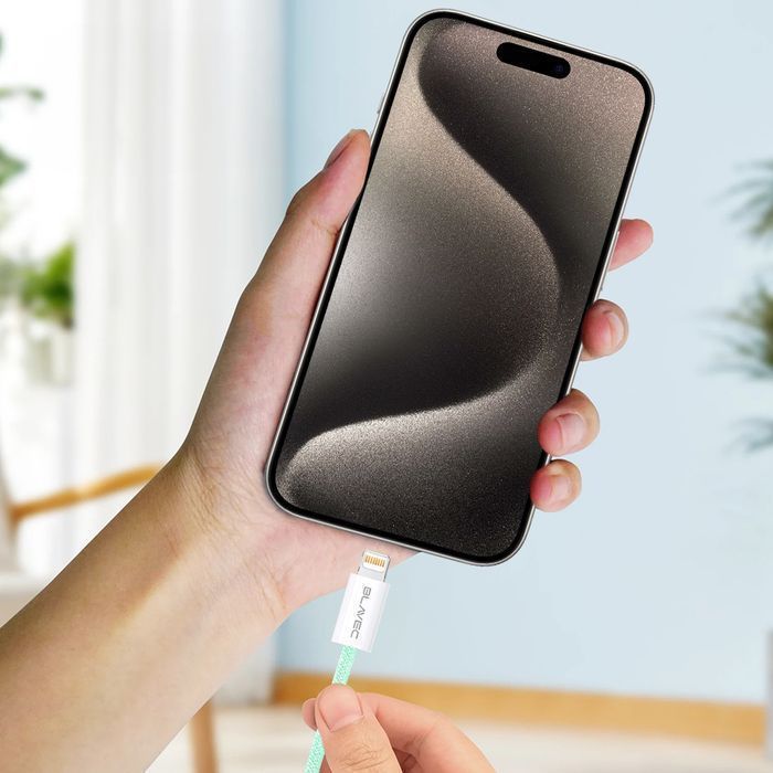 Blavec Kabel Candy Typ C na Lightning PD 20W 1m zielony