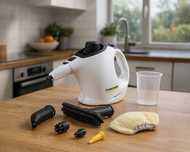 NOWY Czyścik Parowy Karcher SC 1 1200W Gotowość 3 Min 20M2 BEZ CHEMII