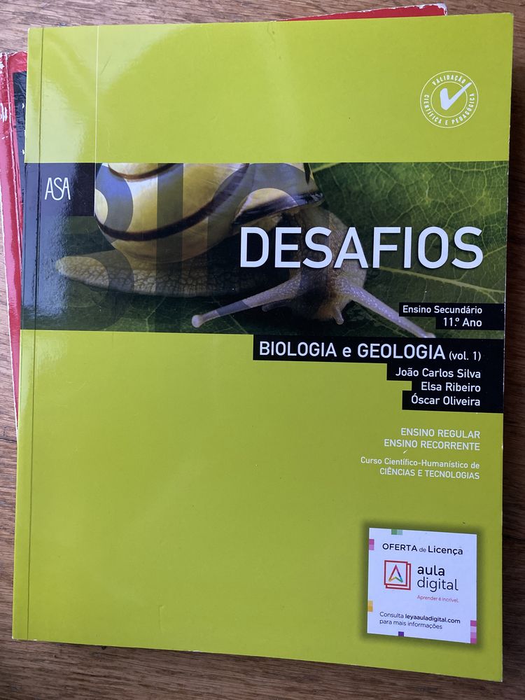 Manuais Biologia e Geologia 11°ano