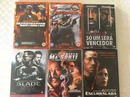 Diversos DVD's com Actor Wesley Snipes