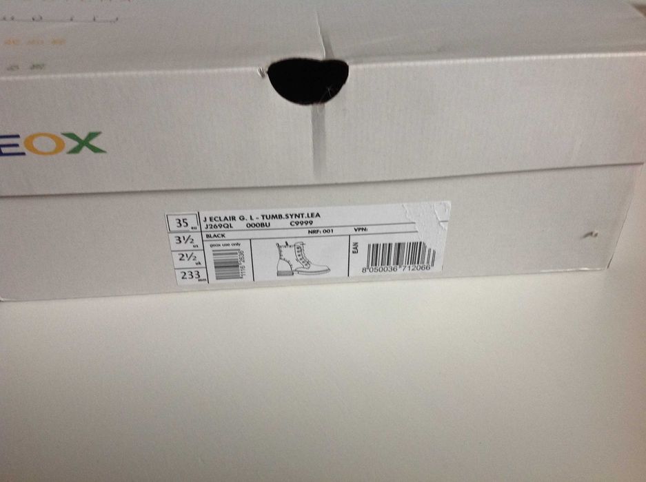 GEOX J Eclair G.K J269QK botki 35 SALE!