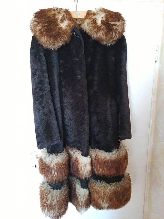 Kożuch damski - stary PRL