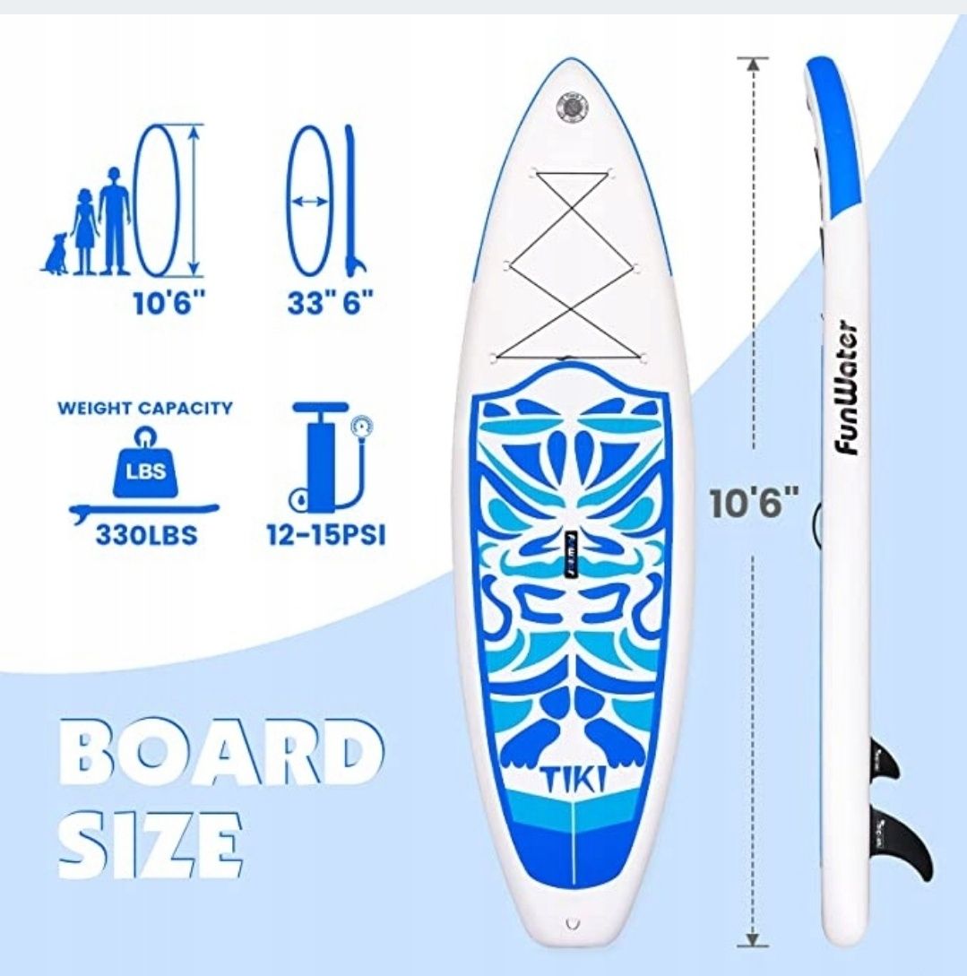 Deska SUP FunWater Tiki 320 cm