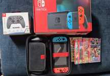 Nintendo switch zestaw
