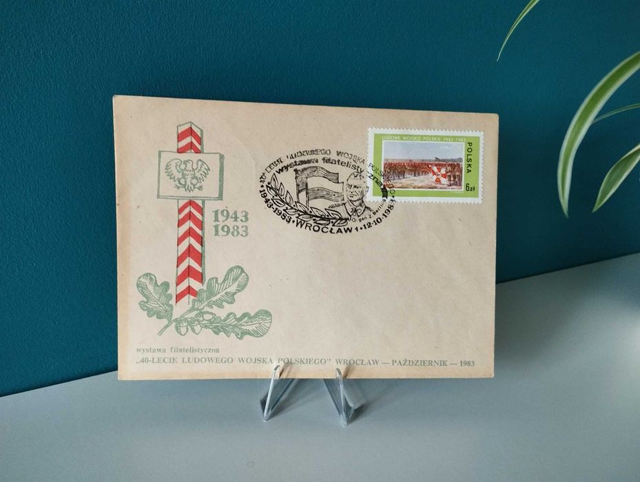 40-Lecie LWP Wrocław X.1983 rok Koperta FDC - PRL
