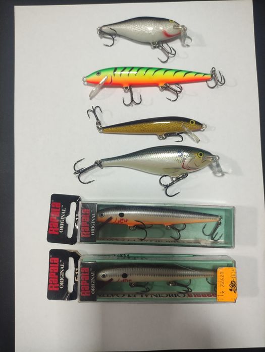 Воблер Rapala 6 штук