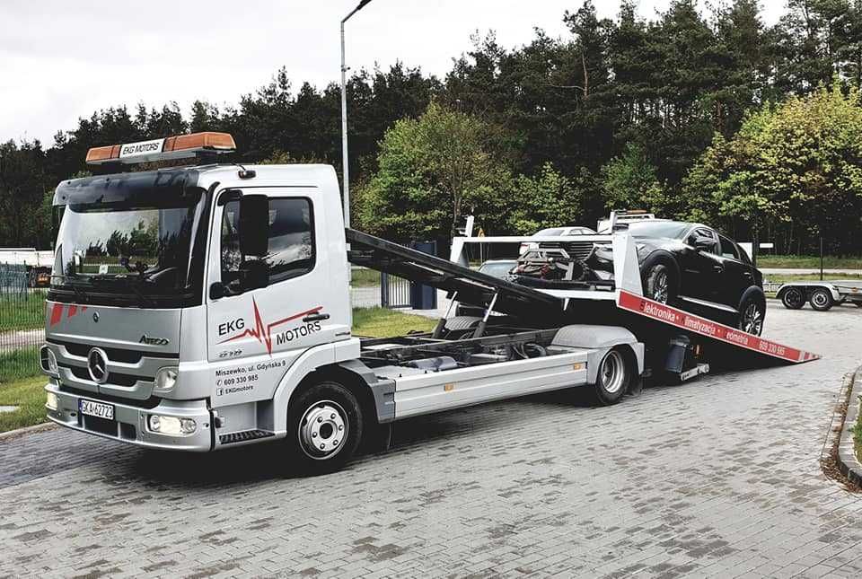 Pomoc Drogowa Holownik Laweta kamper transport pojazdów