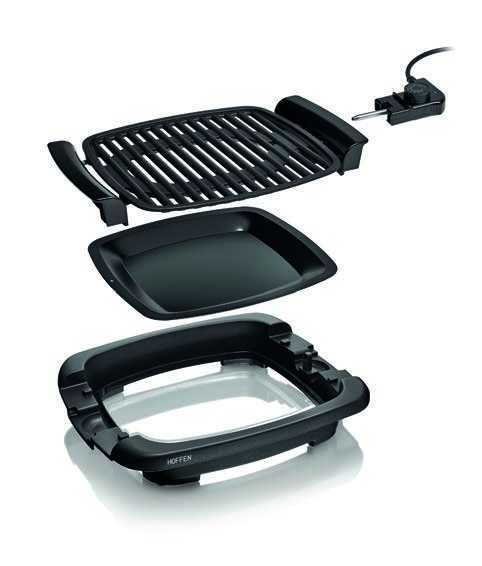 Grill elektryczny HOFFEN stołowy MINIMUM DYMU Model SG-0147