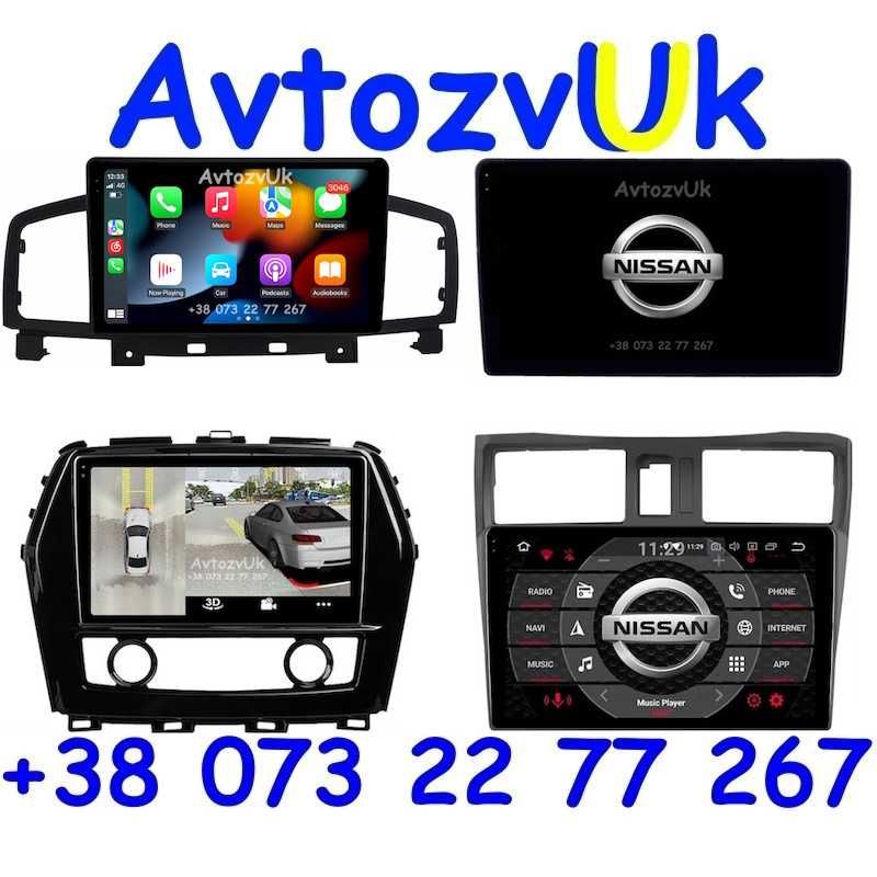 Магнитола MAXIMA Nissan CEFIRO Максима ELGRAND QUEST Квест Android 14