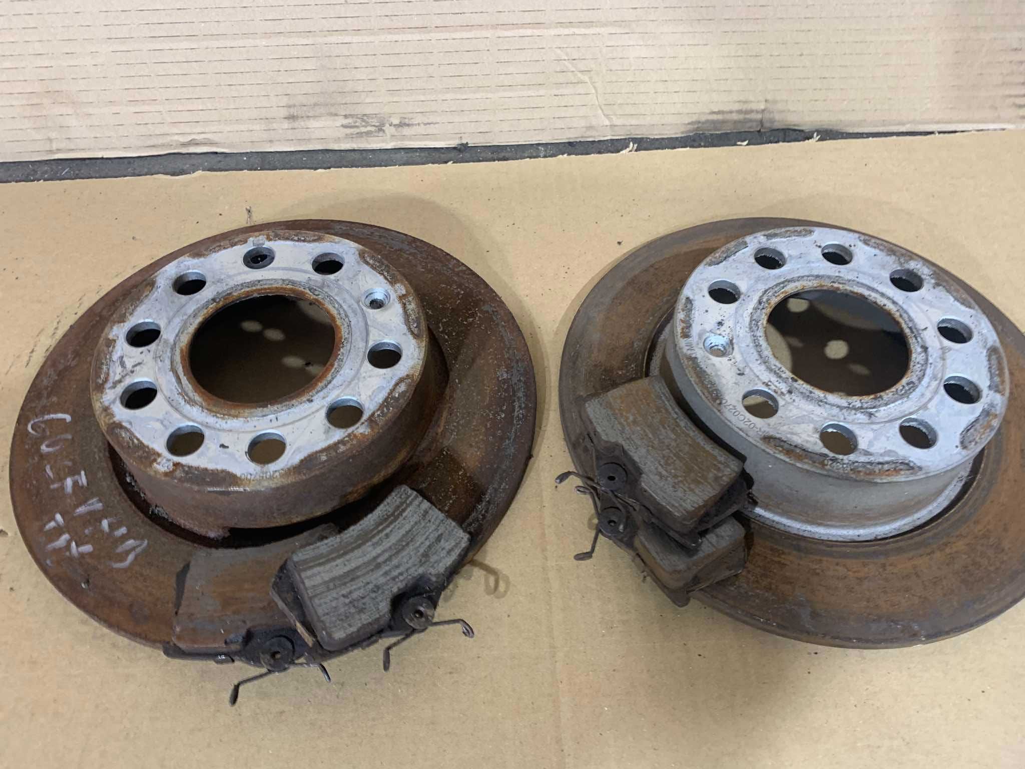 tarcze hamulcowe hamulca klocki komplet tył volkswagen golf v 5 hb