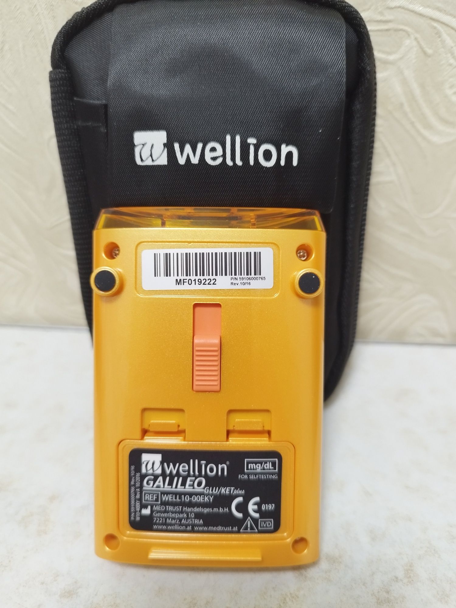 Глюкометр Wellion Galileo GLU/KET (глюкоза та кетони)