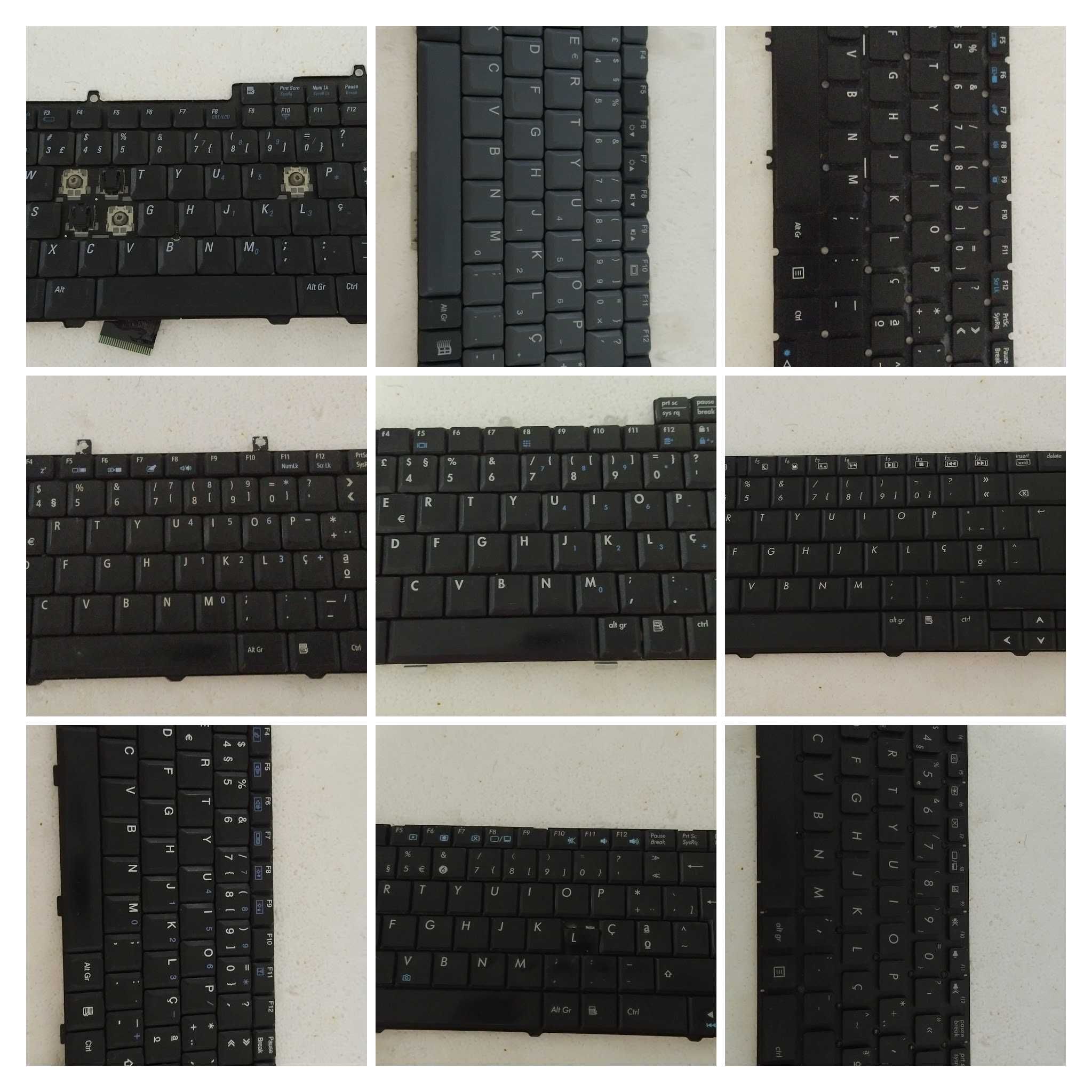 Teclas para Teclados de portátil