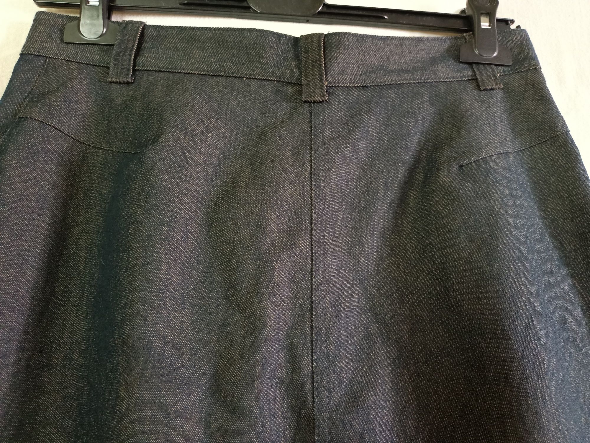 Спідниця джинсова, юбка міді opinion by spengler