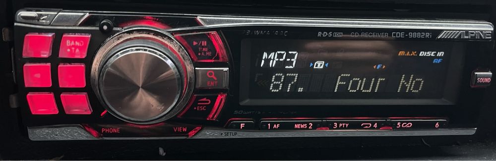 Alpine CDE-9882RI