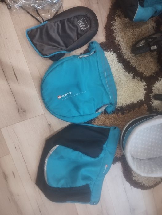 Jak nowy wózek dziecięcy 3 w 1 stelaż gondola spacerówka nosidełko