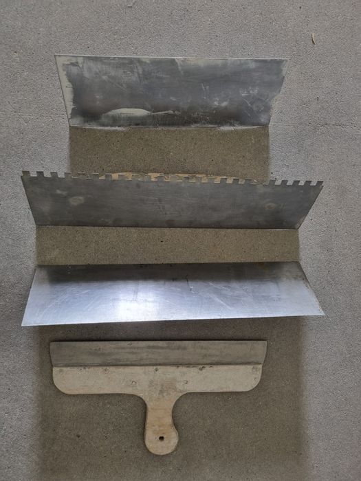 Pace paca ze stali nierdzewnej do tynku kleju gładzi, 47cm i 36cm